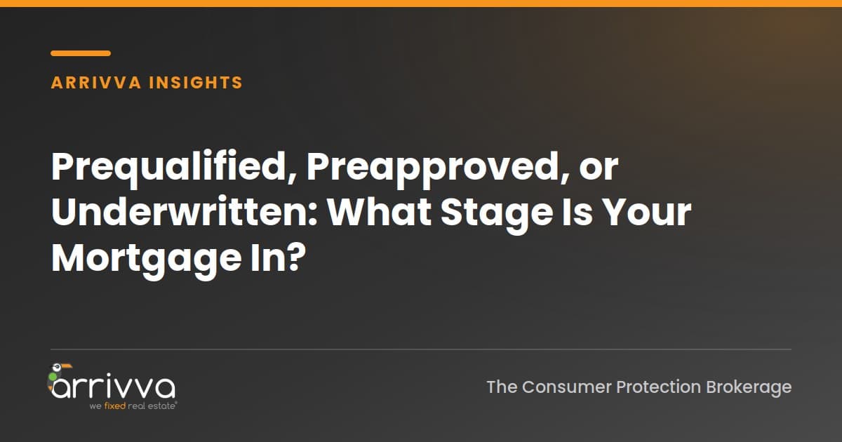 Prequalified, Preapproved, or Underwritten: What Stage Is Your Mortgage In?