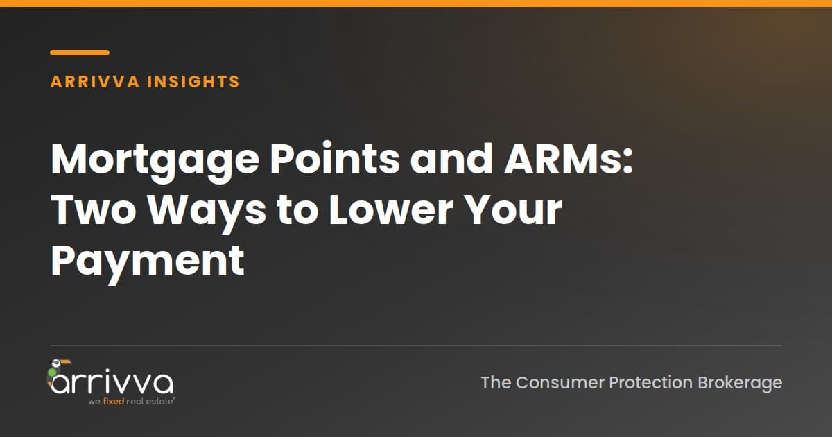 Mortgage Points and ARMs: Two Ways to Lower Your Payment